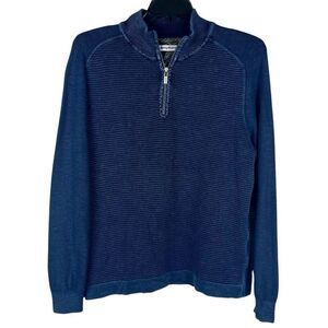Tommy Bahama Tidemark Half Zip Pullover Sweater Medium